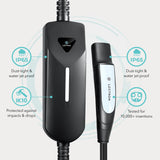 Lectron Level 1/2 (12A & 40A) Tesla NACS Portable EV Charger - Dual-Level Electric Vehicle Charging Station with NEMA 14-50/5-15 Plug - Compatible with All NACS Electric Vehicles Lectron