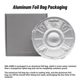 LW ASA Filament 1.75mm, Low Density ASA Filament 1kg Spool, Black Filament, UV and Heat Resistant, Foaming ASA Filament for 3D Printers 3D Printed Airplane (Black) Spriour