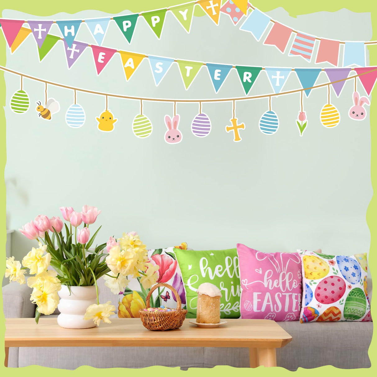 Mindsoft 20 Pcs Holiday Pillow Covers 18 x 18 Inch Seasonal Throw Pillow Covers Fall Halloween Decorative Pillowcase Pumpkin Ghost Pillowcase Cushion Case for Farmhouse Home Couch Sofa Decor Mindsoft