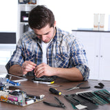 3D Printer Tools Kit Essential, 3D Printing Tools Kit, 3D Printer Accessories with 50Pcs (Deburring Tool, Wire Cutter, Drill, Scraper..) for Remove, Smoothing, Finishing, Deburring, Craving, Drilling KuanStore