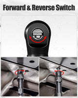 AVID POWER Cordless Electric Ratchet Wrench 3/8", 44.2 Ft-lbs 12V Power Ratchet Wrench Kit w/Two 2.0Ah Batteries, 1-Hour Fast Charger, Variable Speed and 10 Sockets AVID POWER