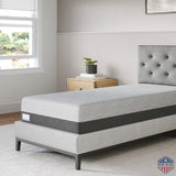 Celestial Sleep Gel Memory Foam Mattress in a Box, Made in The USA, CertiPUR-US Bed, 10 inch Medium - Twin Celestial Sleep