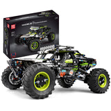 Mould King 18002 RC Climbing Car Building Kits for Boys, 1879 Pieces MOC Building Blocks 4X4 Off-Road Truck Model Sets, Stem Remote Control Car Bricks Toys for Kids Mould King