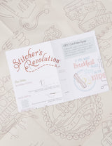 Stitcher's Revolution SR27 Cute Kitchen Sayings Iron-On Transfer Patterns for Embroidery, Aunt Martha's