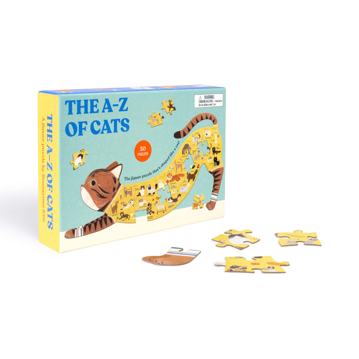 Laurence King The A to Z of Cats 50 Piece Puzzle Laurence King