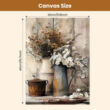 WUDWL Paint by Numbers for Adults and Kids, Painting by Number Kits On Canvas, Number Artist Paint by Number Kit Funny Flower Without Frame DIY Oil Painting Acrylic Paints, Home Wall Decor, 12x16in WUDWL