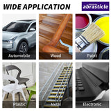 18 Pack Spindle Sander Sleeves, Sanding Sleeves for Oscillating Sander, 80 150 240 Assorted Grit Sandpaper, 4-1/2" Length, 1/2",3/4",1",1-1/2", 2", abrasticle