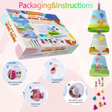 FULAIERGD 3 Pack Wind Chime Making Kit for Kids- Wind Chime Craft Painting Kit-Ceramic Pot, Bells, Stencils and Beads DIY Crafts Gifts for End of Year Student, Christmas, Birthday, Summer Decor FULAIERGD