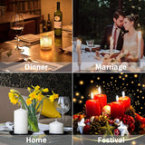 15 Pcs Candle Wick Placing Tube Candle Wick Centering Placement Booster Tools for DIY Candle Making ANTUNIHOD