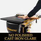 Powermatic 10-Inch Table Saw with ArmorGlide, 50-Inch Rip, Router Lift, 5 HP, 1Ph 230V (Model PM2000T) Powermatic