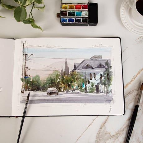 Hahnemuhle Watercolor Book A5 (8.3 x 5.8 inches) 200gsm Portrait Hahnemühle