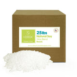 Soy Wax Beads for Candle Making | 25lb Soy Candle Wax Pastilles | Smooth Blend for High Load Fragrance Formulation |Candle Making Supplies Direct Candle Supply