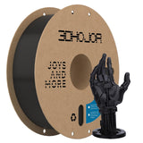 3DHoJor Update Basic PETG Filament 1.75mm, PETG 3D Printer Filament, 2.2 LBS (1KG) Cardboard Spool, Fit Most FDM 3D Printer, Black 3DHoJor