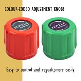 JZWELD Oxygen Acetylene Regulators, CGA540 and CGA510 Inlet Connection Welding Gas Gauges, Oxygen Acetylene Regulator Set for Welding Gas Cutting Torch, PC Handle JZWELD