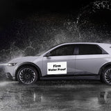 4 Pack Blank Magnetic Car Signs, Rounded Corners Blank Car Magnet Set for Advertise Business, Cover Company Logo (for HOA), Prevent Car Scratches and Dents (12"X 17",11.7" x 8.27") KATISHYRO