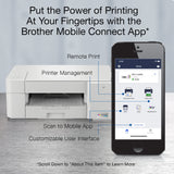 Brother MFC-J1205W INKvestment -Tank Wireless Multi-Function Color Inkjet Printer with Up to 1-Year in Box, White Brother