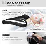 NEO CHAIR Office Chair Computer Desk Chair Gaming - Ergonomic High Back Cushion Lumbar Support with Wheels Comfortable Black Leather Racing Seat Adjustable Swivel Rolling Home Executive NEO CHAIR