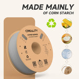 Official Creality Hyper PLA Filament 1.75mm, High Speed PLA 30-600mm/s 3D Printer Filament, Dimensional Accuracy +/-0.02mm, Fit Most FDM 3D Printers, 1KG(2.2lbs) Spool Gray Creality