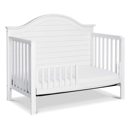 Carter's by DaVinci Nolan 4-in-1 Convertible Crib in White, Greenguard Gold Certified, 1 Count (Pack of 1) - WoodArtSupply