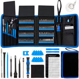 Pardarsey Screwdriver Sets 142-Piece Electronics Precision Screwdriver with 120 Bits Magnetic Repair Tool Kit Compatible For iPhone, MacBook, Computer, Laptop, PC, Tablet, PS4, Xbox, Nintendo Pardarsey