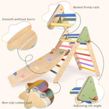 aiwo Pikler Triangle Set 5in1 Montessori Toddler Climbing Toys Indoor, Climbing Toys for Toddlers 1-3 Inside, Baby Climbing Gym Toddler Climber Indoor Playground aiwo