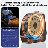 Creality Official Space Pi Filament Dryer, 3D Printer Filament Dryer Box with Built-in Fan Filament Storage Holder Filament Dehydrator for 1KG 1.75/2.85mm One-Key Setting for PLA PETG ABS TPU Nylon Creality