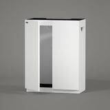 LANDEN Aquarium Wooden Stand and Cabinet Fish Reptile Sea Salt Water Tank Stand, Nano Foam Leveling Mat Included, W23.6xD11.8xH31.49 in, Matte White Painted (Stand Only) LANDEN