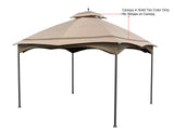 ALISUN Replacement Canopy Top for Massillon 10' x 12' Gazebo Model #L-GZ933PST ALISUN