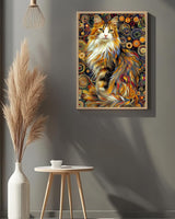 Animal Cat Diamond Art Kits for Adults, Easy Crafts 5D Diamond Painting Dot Kit for Adult Beginners, Animals Cat DIY Round Dots Full Drill Diamonds Paintings Arts for Home Wall Decor Gifts 12X16 Inch Luckyrichrui