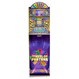 Arcade1Up Wheel of Fortune Casinocade Deluxe Arcade Game 5 Foot Tall Stand Up Cabinet with 8 Inch Dual LCD Screens, Electronic Games for Adults ARCADE1UP