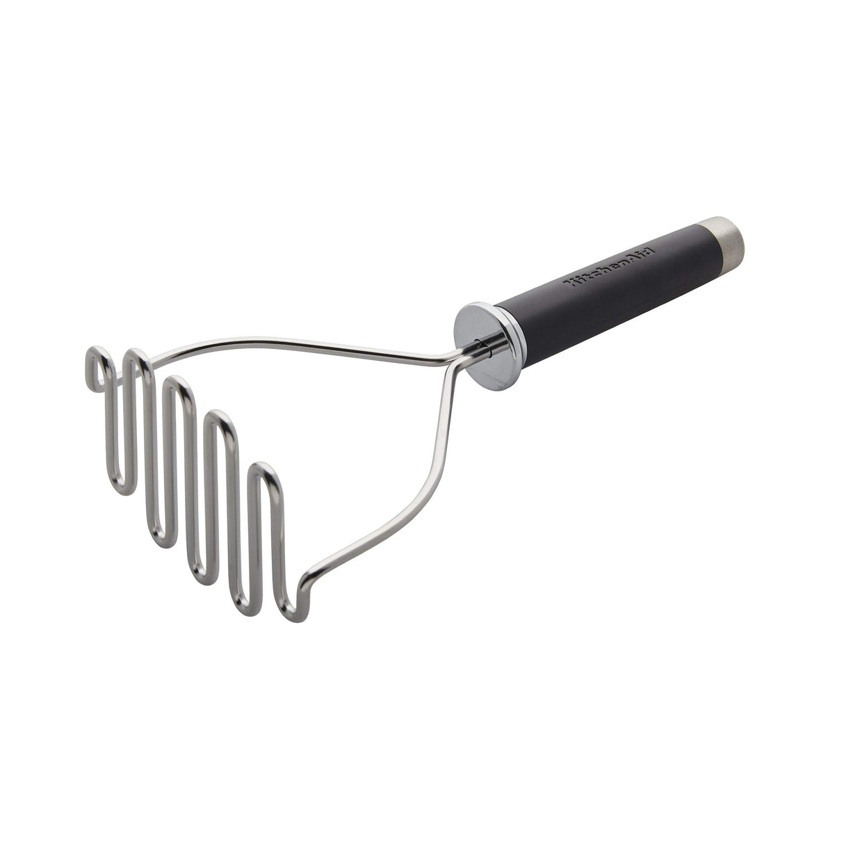 KitchenAid Gourmet Stainless Steel Wire Masher, 10.24-Inch, Black KitchenAid