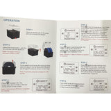 Comgrow 3D Printer Filament Dryer Box, Comgrow 3D Filament Storages, Keeping Filaments Dry During 3D Printing, Compatible with 1.75mm/2.85mm PLA ABS Material, Filament Dehydrator, Spool Holder Comgrow