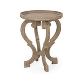 Christopher Knight Home Eleanor French Country Accent Table with Round Top, Natural Christopher Knight Home