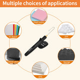 Cooltop Hot Wire Foam Cutter kit, 18W Styrofoam Knife Cutter Electric Hot Wire Foam Cutting Tool, Heated Foam Carving Knife Kit with Cleaning Pen for Foam Board, Pearl Cotton, EPP, KT Board, EPS COOLTOP