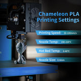 Chitu Systems Conjure Chameleon PLA 3D Printer Filament, 1.75mm Dual Color Filament, Blue Purple 3D Printing Filament 1KG/2.2lb (A-Chameleon PLA-Blue Purple 1kg) chitu systems