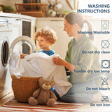 CozyLux Full Size Mattress Pad Mattress Cover Deep Pocket Up to 21" Non Slip Cotton Cooling Mattress Topper Breathable and Soft Thick Pillowtop 450GSM Bed Mattress Pad (54x75) Inches White CozyLux