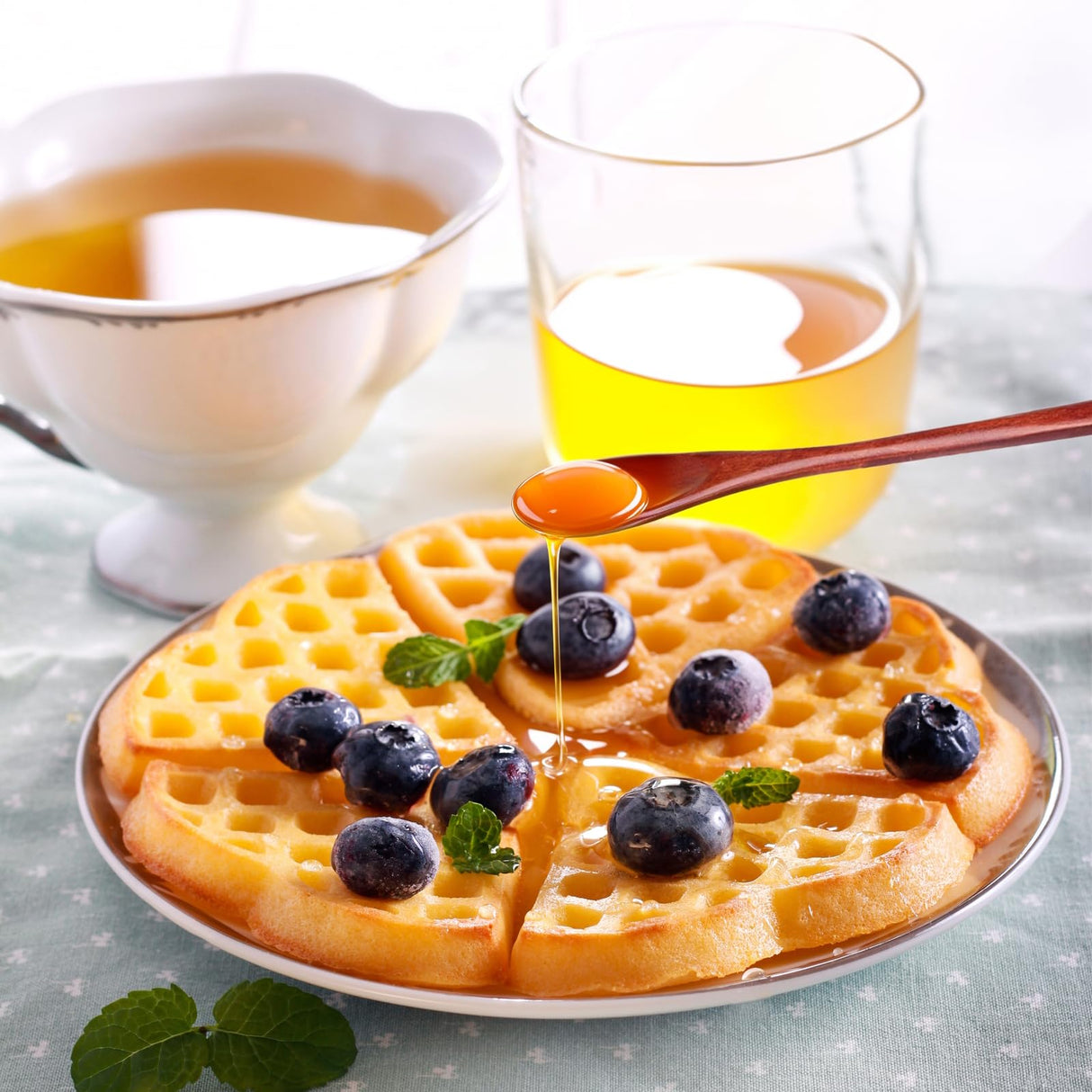 HANSGO 9PCS Wooden Coffee Spoons, Long Handle Wooden Spoon Mixing Honey Spoon Handmade Wood Stirring Spoon for Team Jam Dessert Honey Kitchen Utensil HANSGO