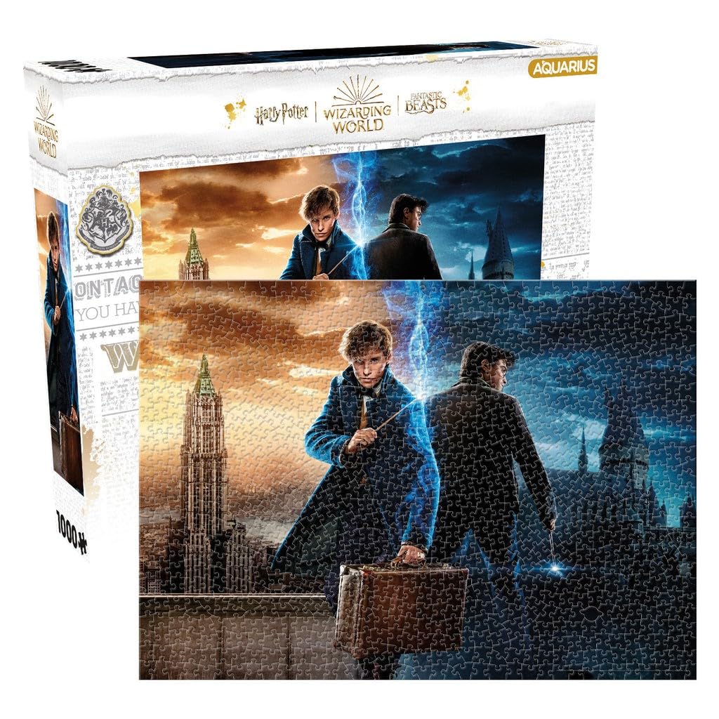 AQUARIUS - Harry Potter Wizarding World 1000 Piece Jigsaw Puzzle AQUARIUS