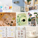 HTVRONT Printable Vinyl Sticker Paper - 30 Sheets Matte Sticker Paper for Inkjet Printer & Laser Printer, 100 g Waterproof Sticker Paper Dries Quickly & Tear Resistant 8.5"x11" HTVRONT