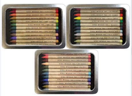 Ranger Ink Bundle - Tim Holtz Distress Watercolor Pencil Bundle Set 4, 5, & 6 - Ideal for Watercoloring, Shading, and Sketching - Premium Art Supplies for Professional Artists Ranger