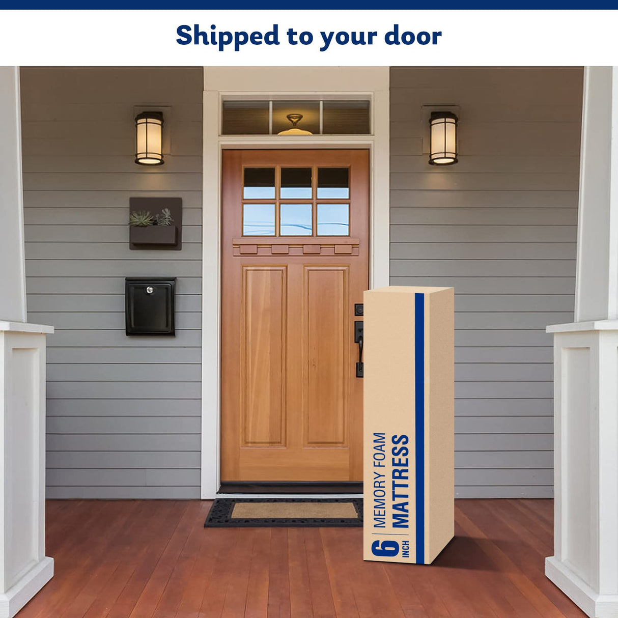 MLILY Twin Mattress 6 Inch Memory Foam Mattress Twin Size in a Box for Bunk Bed Trundle Bed, Medium Firm, CertiPUR-US Certified MLILY