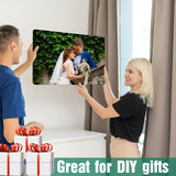 Hicarer 10 Pieces White Metal Signs Blank Sublimation Aluminum Plates Blanks 12 x 18 Inches Custom Parking Sign for Crafts Yard Garden Outdoors Hicarer