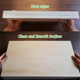 16PCS Basswood Sheets 1/16″×12″×12″,1/16'' Plywood Sheets Used for glowforge,1.5mm Unfinished Wood Perfect for Arts and DIY Crafts, School Projects, Wood Burning and Laser Projects VeroModern
