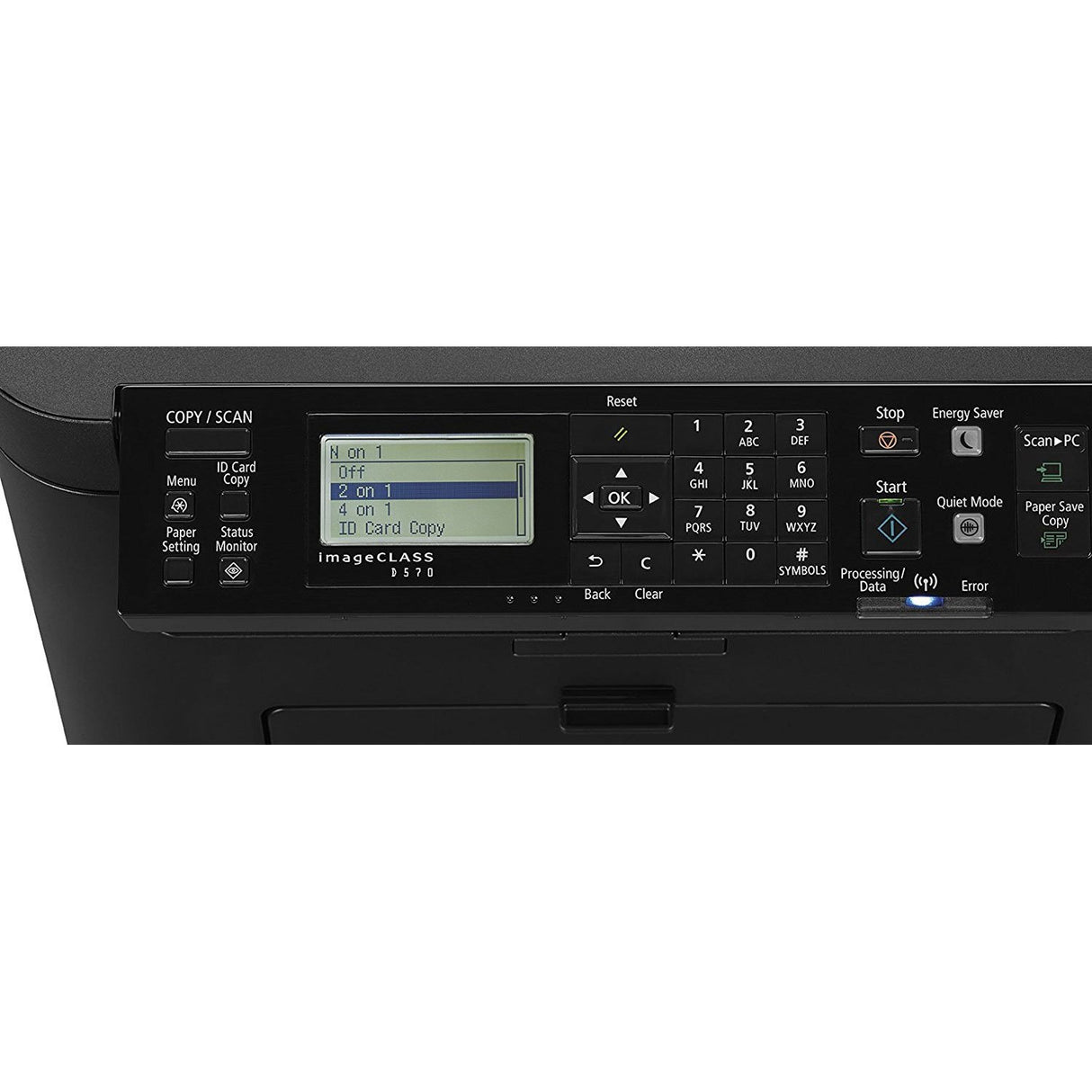 Canon Image Class D570 Monochrome Laser Printer with Scanner and Copier - Black Canon