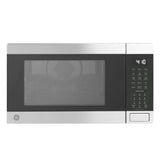 GE GCST10A1WSS 4-in-1 Microwave Oven, 1,050 Watts Air Fryer, Broiler & Convection Mode, Kitchen Essentials for The Countertop or Dorm Room, Child-Lock Technology 1.0 Cu. Ft, Stainless Steel GE