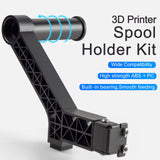 CREALITY Ender 3 Rotatable Filament Spool Holder Upgrade Built-in Bearing 3D Printer Bracket for Ender 3,Ender 3 V2,Ender 3 Pro,CR10,Ender 5,Ender 5 Pro,Ender 3 Neo,Ender 3 V2 Neo 3D Printers REDREX