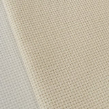 KCS 16CT Counted Cotton Cross Stitch Aida Cloth Fabric (19" x 28",Cream) KCS