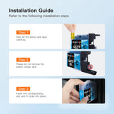 E-Z Ink Compatible Ink Cartridge Replacement for Brother LC75 LC71 LC79 XL to Use with MFC-J6510DW MFC-J6710DW MFC-J6910DW MFC-J280W MFC-J425W (5 Black, 3 Cyan, 3 Magenta, 3 Yellow) 14 Pack E-Z Ink