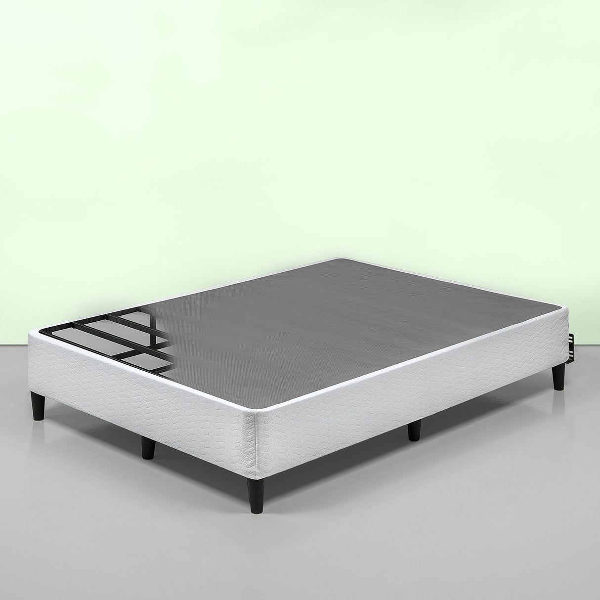 ZINUS Keenan Metal Mattress Foundation, Standing Box Spring, Headboard Brackets Included, Easy Assembly, Full Zinus
