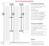 QJmydeco Primitive Curtain 108 Inch Long 2 Panels Burg,Pinch Pleated Cream Linen Blended 9 ft Floor Length to Ceiling Traverse Curtains for Living Room Extra Wide Blackout Drapes Sun Blocking Window QJmydeco